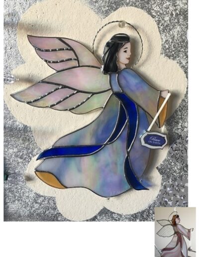 Angel 1 Wall Hanging & Small Ornament