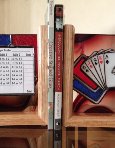 Bridge Playing Bookends