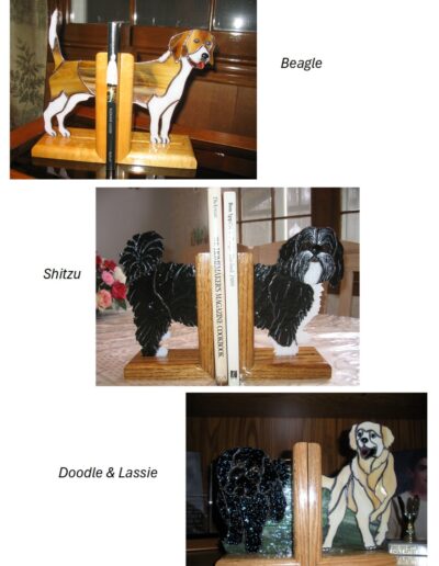 Dog Bookends