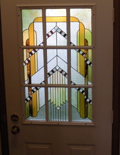 Door - Art Deco Door & Sidelights