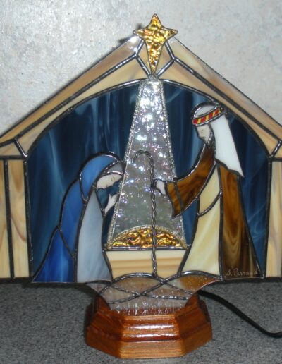 Fan Lamp - Nativity