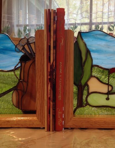 Golf Bookends