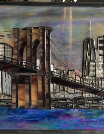 Iconic Panel Brooklyn Bridge