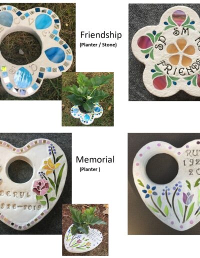 Mosaic Garden Stones - Memorial