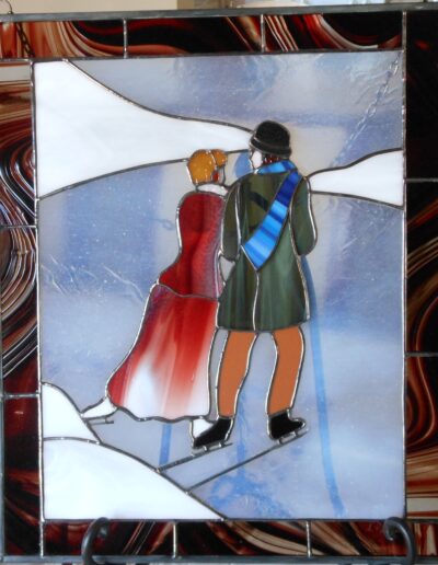 Panel Ice Skaters