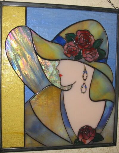 Panel Lady Saloon
