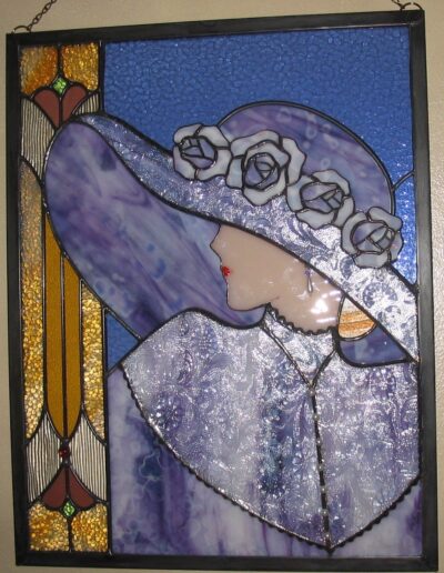 Panel Lady Victorian