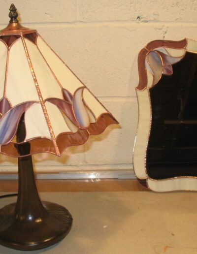 Panel Lamp & Mirror - Tulip