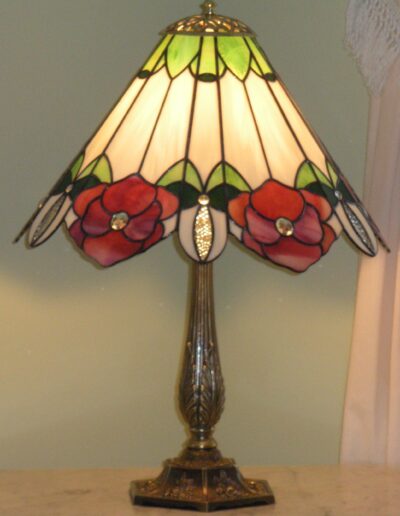 Panel Lamp - Victorian Rose