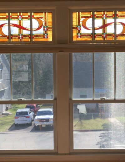 Window Transom - Sun Screen